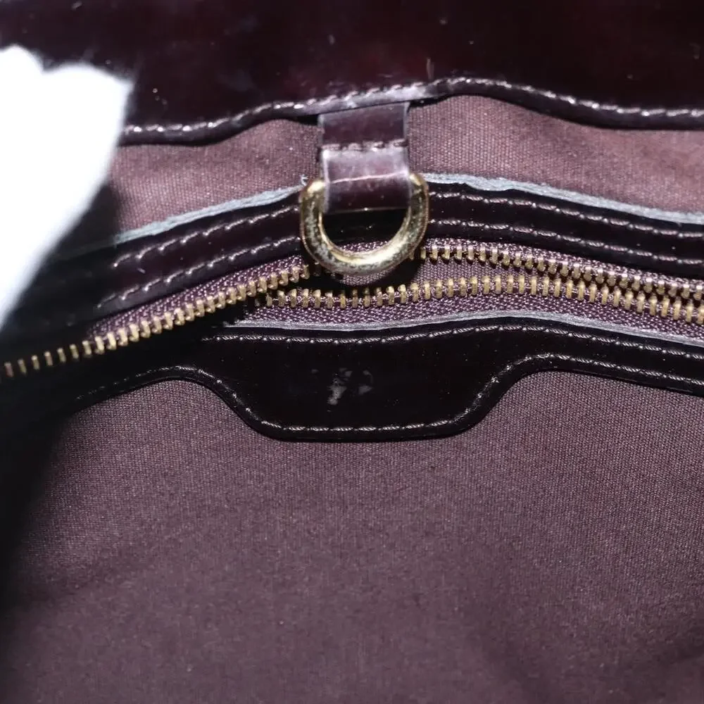Louis Vuitton Monogram Vernis Wilshire PM Bag Amarante Purple